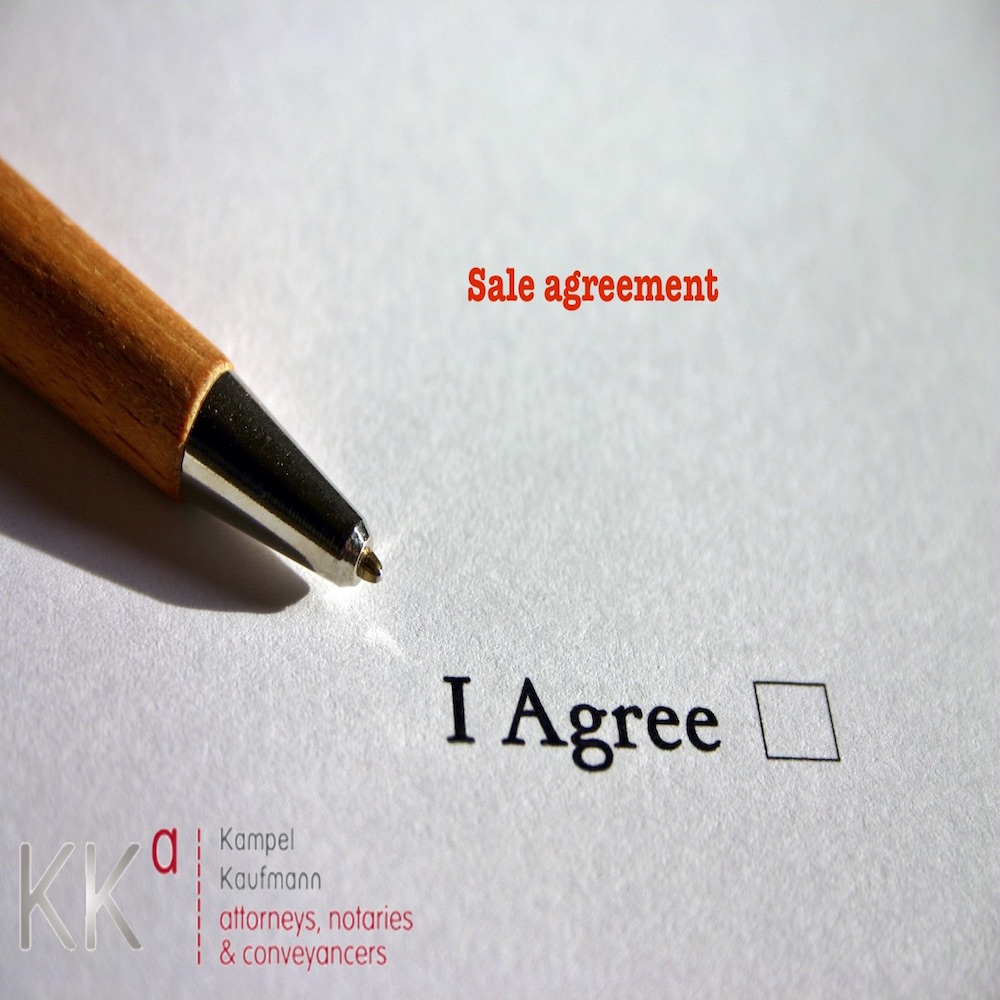 Sale agreement