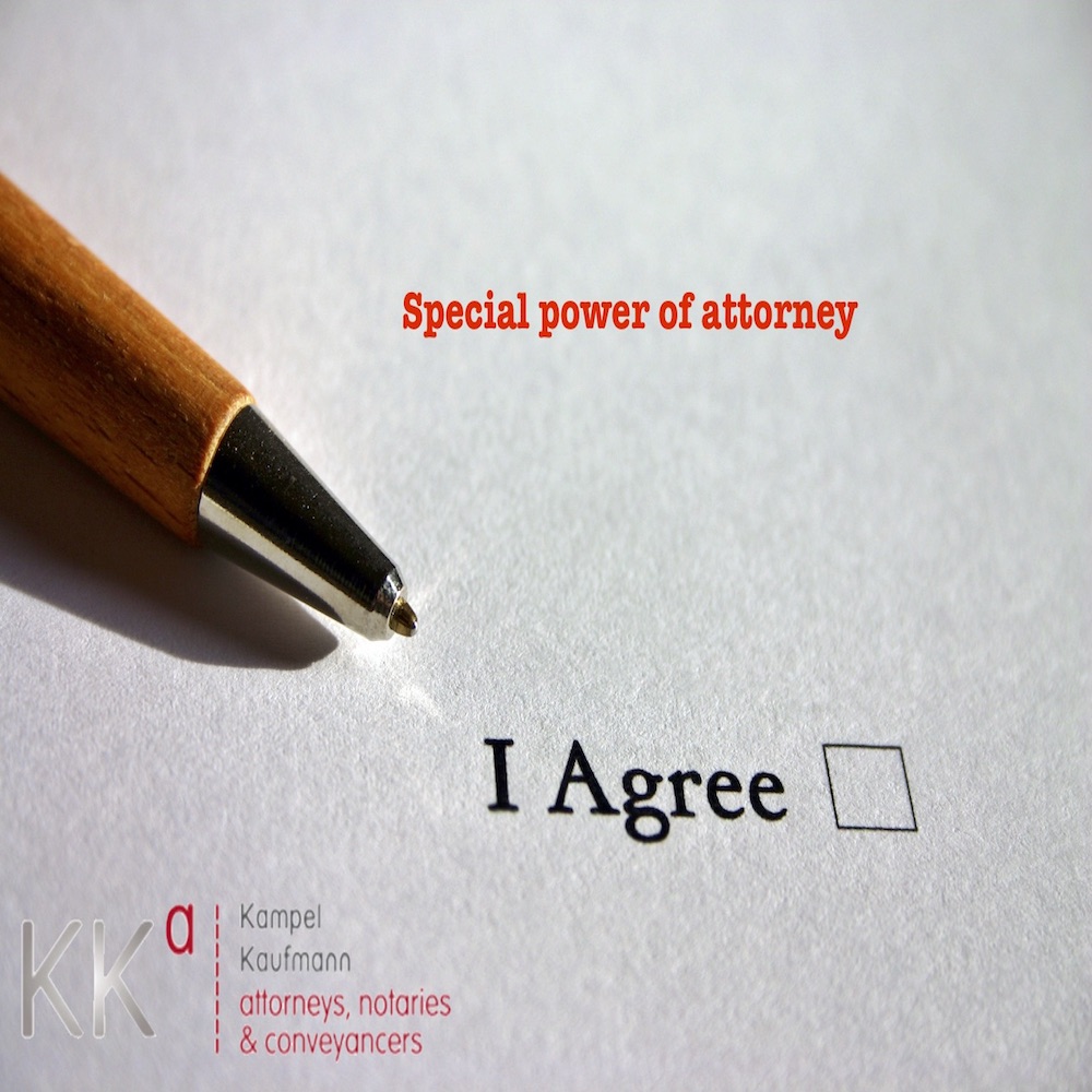 Special power of attorney
